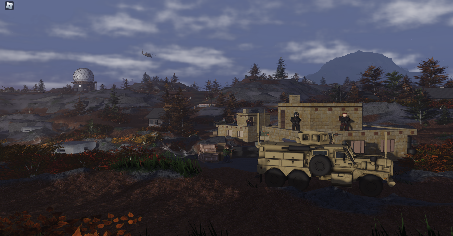 Depot PVE event 2024 (byl přestavěn custom depot)